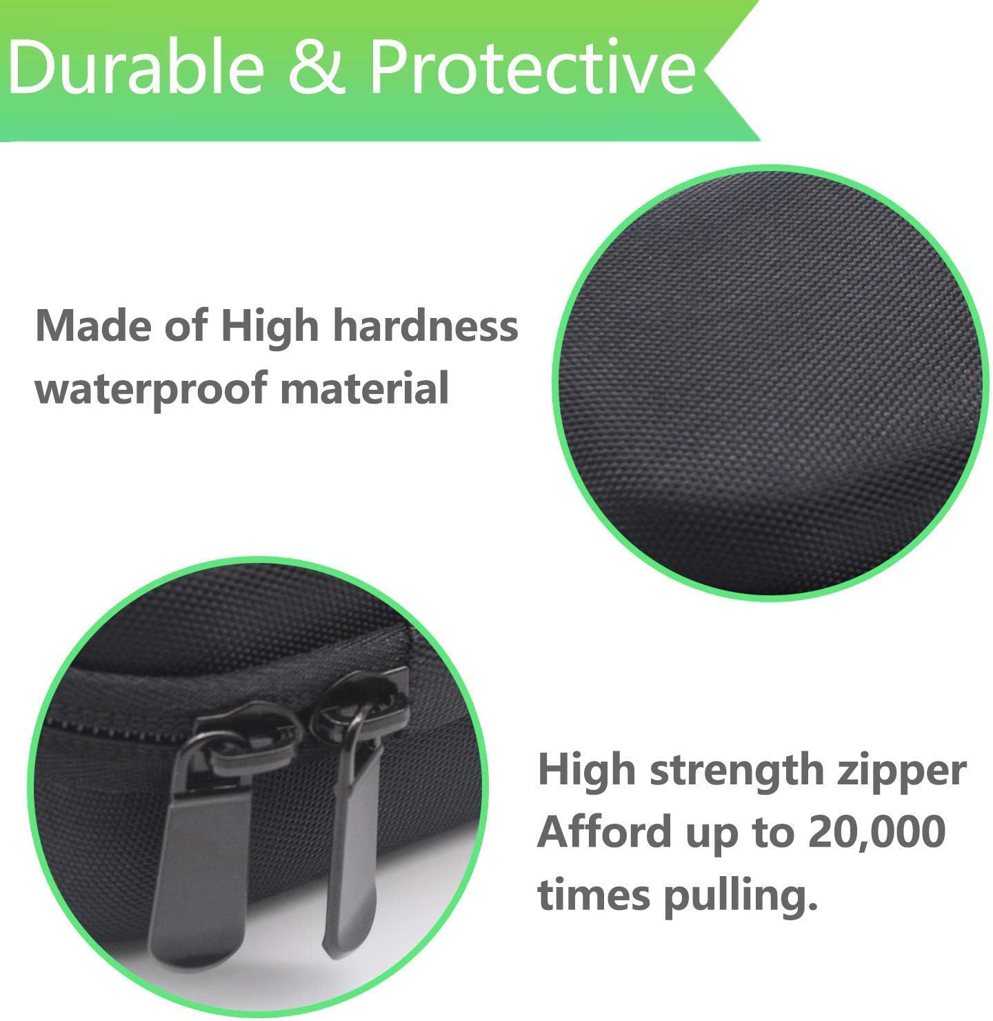 MAGIPEA Toothbrush Hard Travel Case Carrying Bag (Universal)