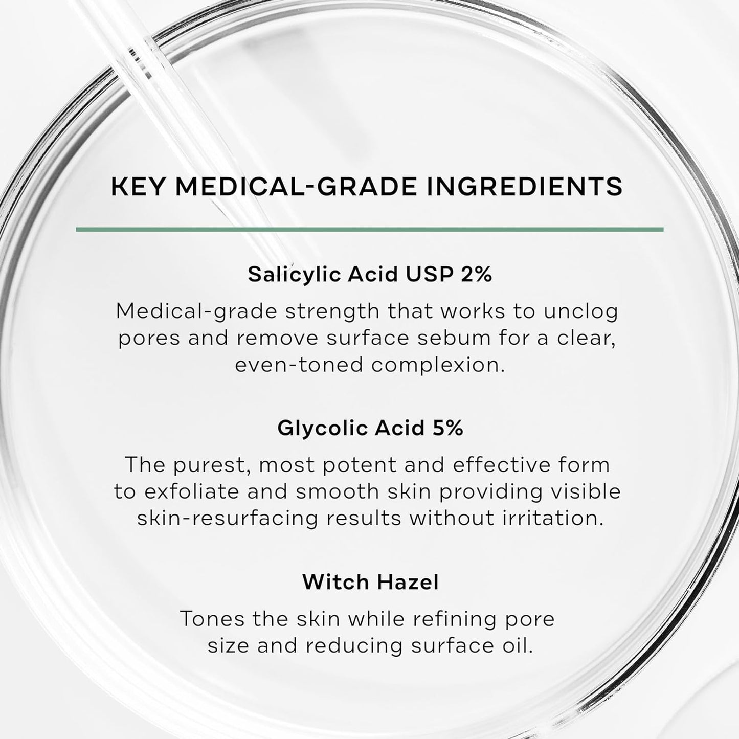 Replenix Gly-Sal Clarifying Acne Pads, 60 Count, Medical-Grade Glycolic Acid & 2% Salicylic Acid Exfoliating Pads for Acne-Prone Skin, Help Clear Blemishes & Refine Pores, Non-Oily