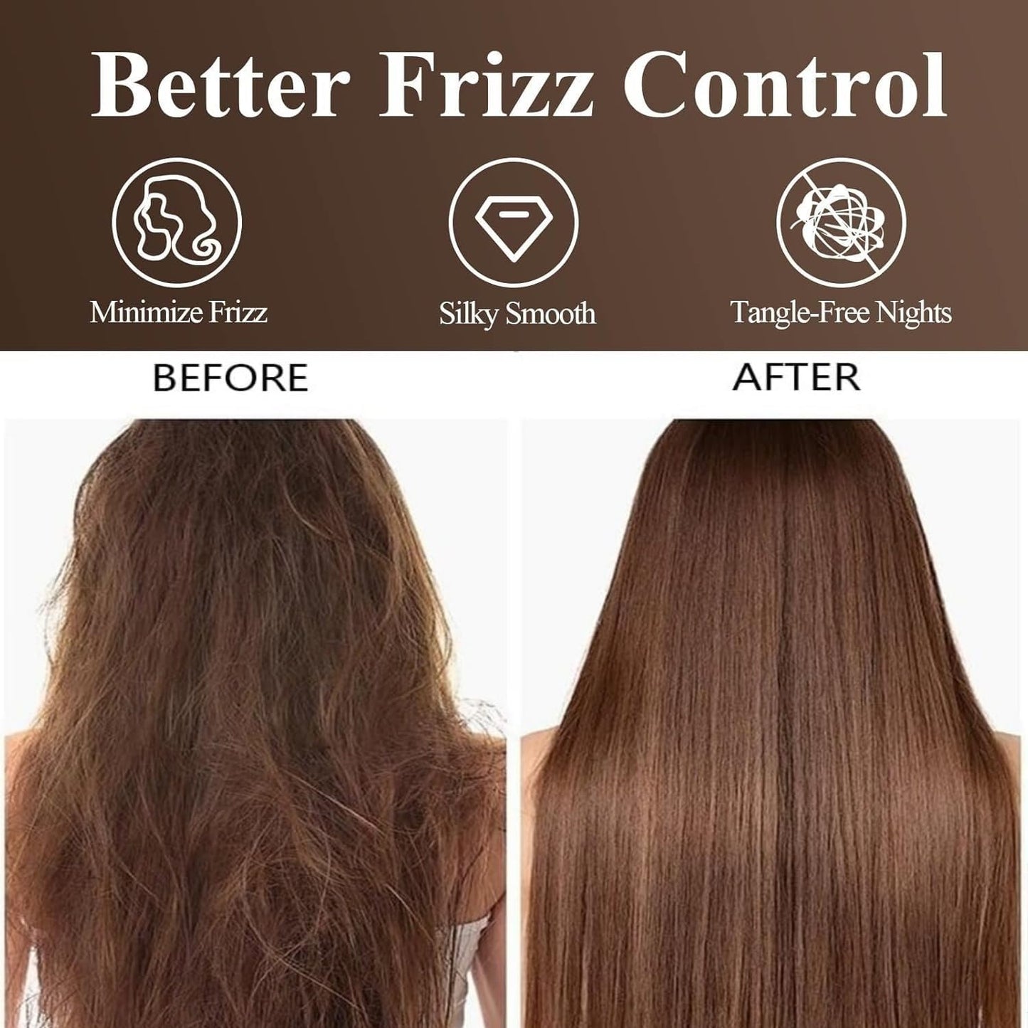 Juwenin Bedding,Super Soft and Luxury Silky Satin Pillowcase with Zipper (Silky Satin Pillow Case for Hair) Set of 2 (Camel, King(20''x36'))