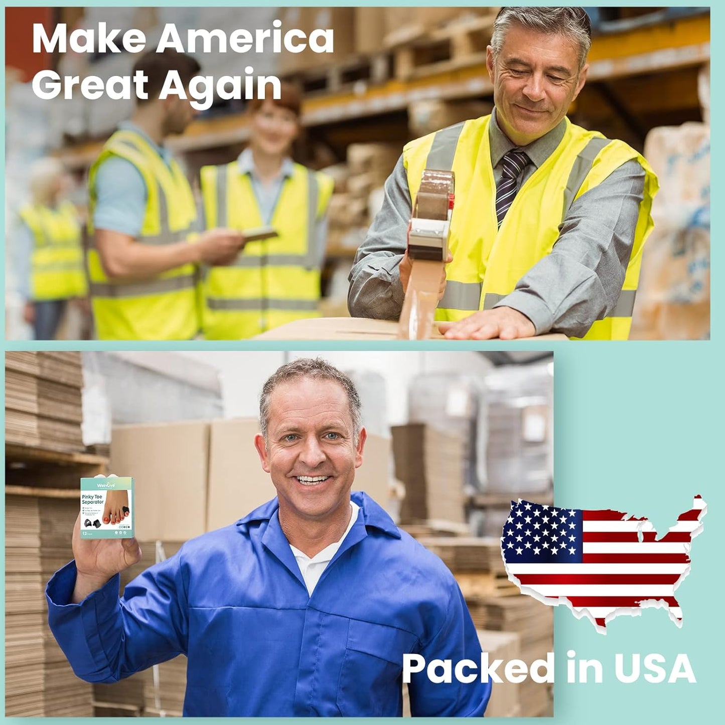 Welnove Pinky Toe Separator, 12 Pcs Black Gel Toe Spacers Bunion Corrector for Feet Women and Man, Little Toe Cushions for Curled Overlapping