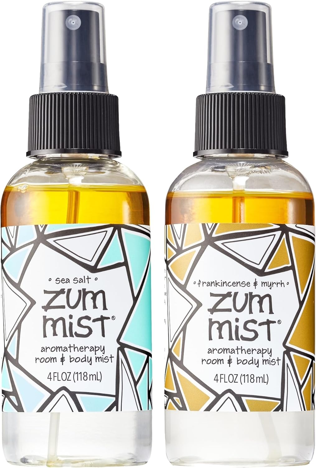 Indigo Wild Zum Mist Frankincense & Myrrh and Sea Salt Mist Body Spray 4 fl. oz. each, 2 Pack