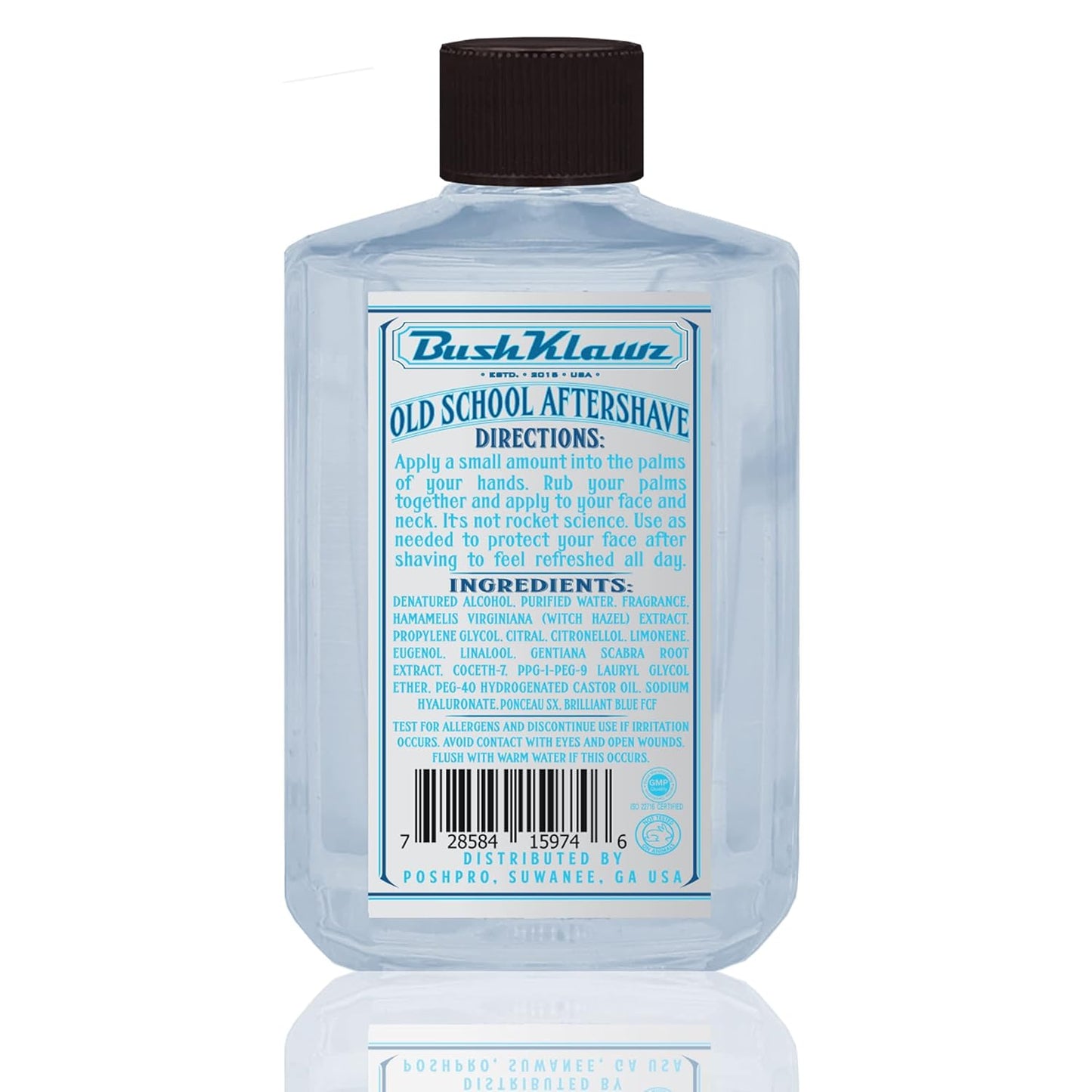 Classic Refreshing Cooling Soothing Barbershop After Shave Lotion Balm Toner Splash Active Prince Satisfy all Types of Viking Cannon Black Prime AfterShave Tonic Cologne