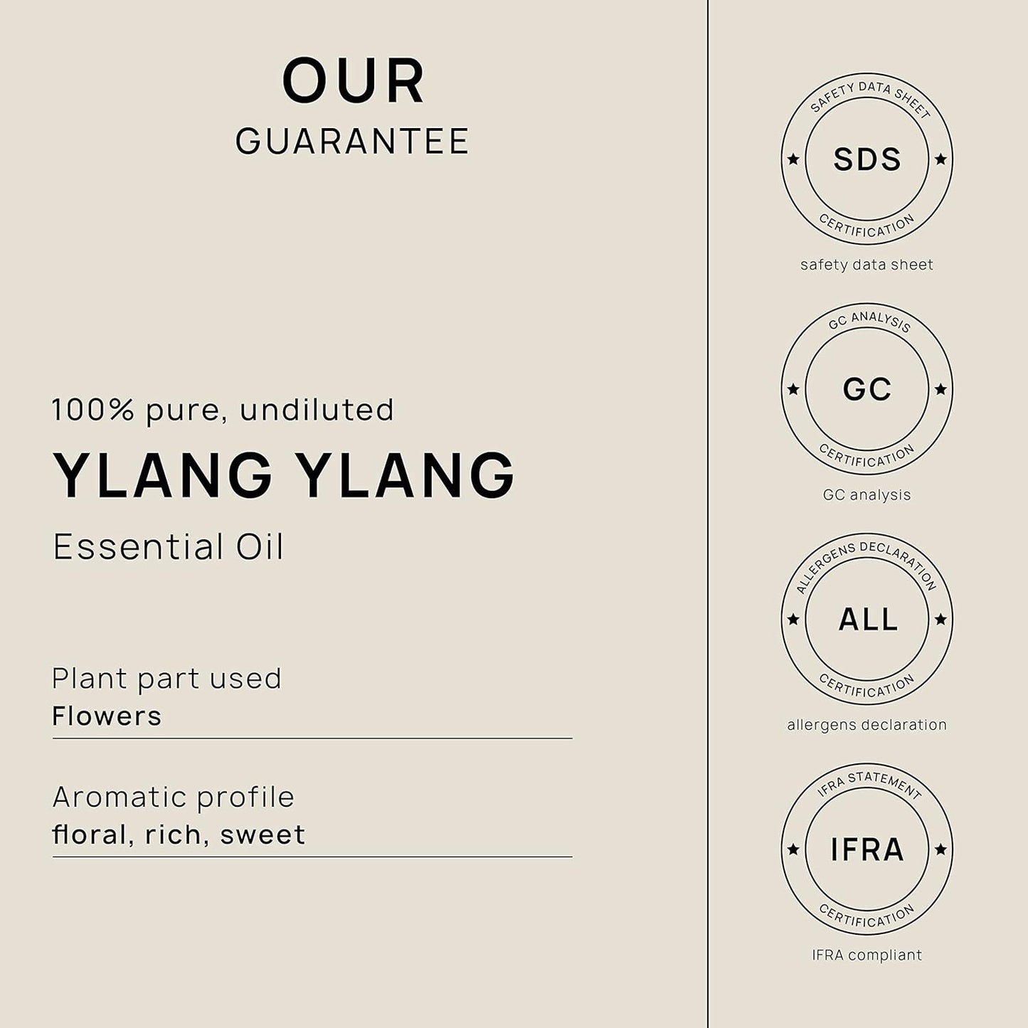 VINEVIDA Ylang Ylang Essential Oil 32 oz - Undiluted Candle Oil Scent for DIY Candlemaking - Bulk Essential Oil for Soap Making Safe for Skin