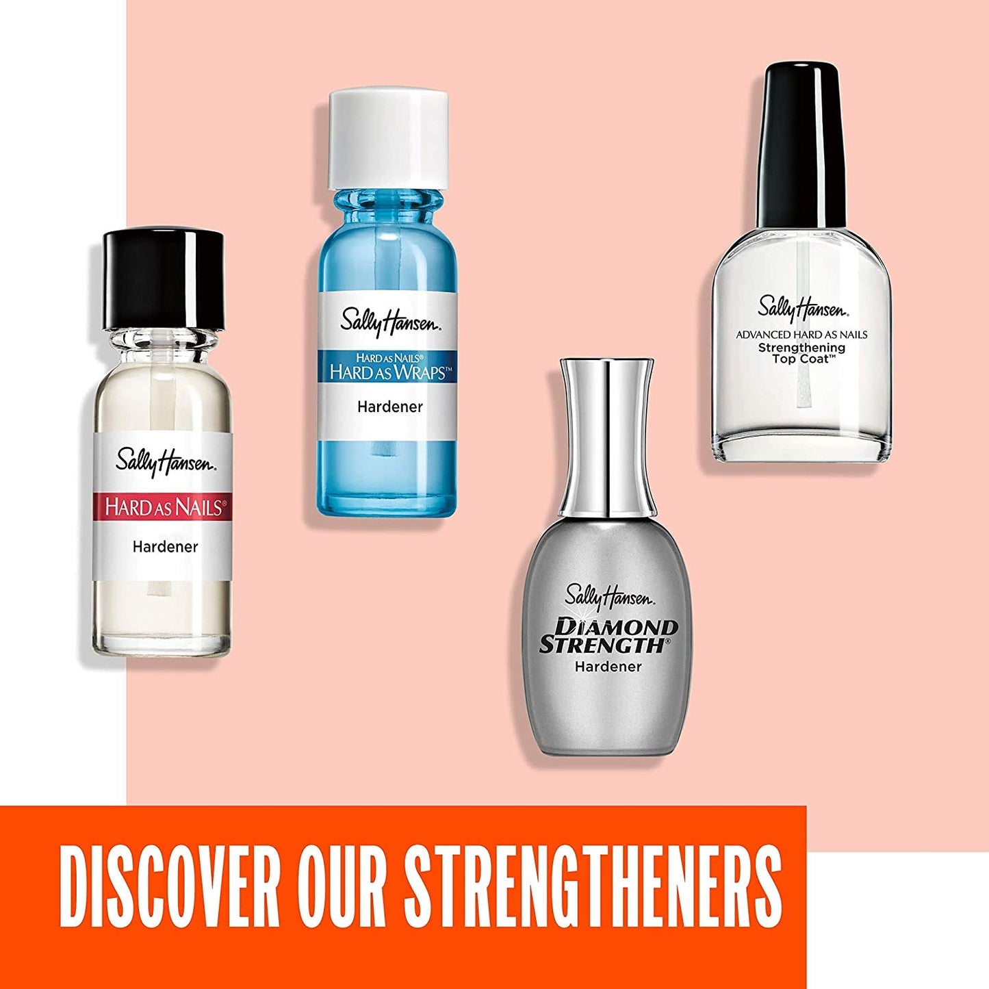 Sally Hansen Nail Treatment Complete Care 7-in-1 Nail Treatment™ | Strengthener, Base & Top Coat | Moisturizes, Restores & Protects with All-in-One Formula