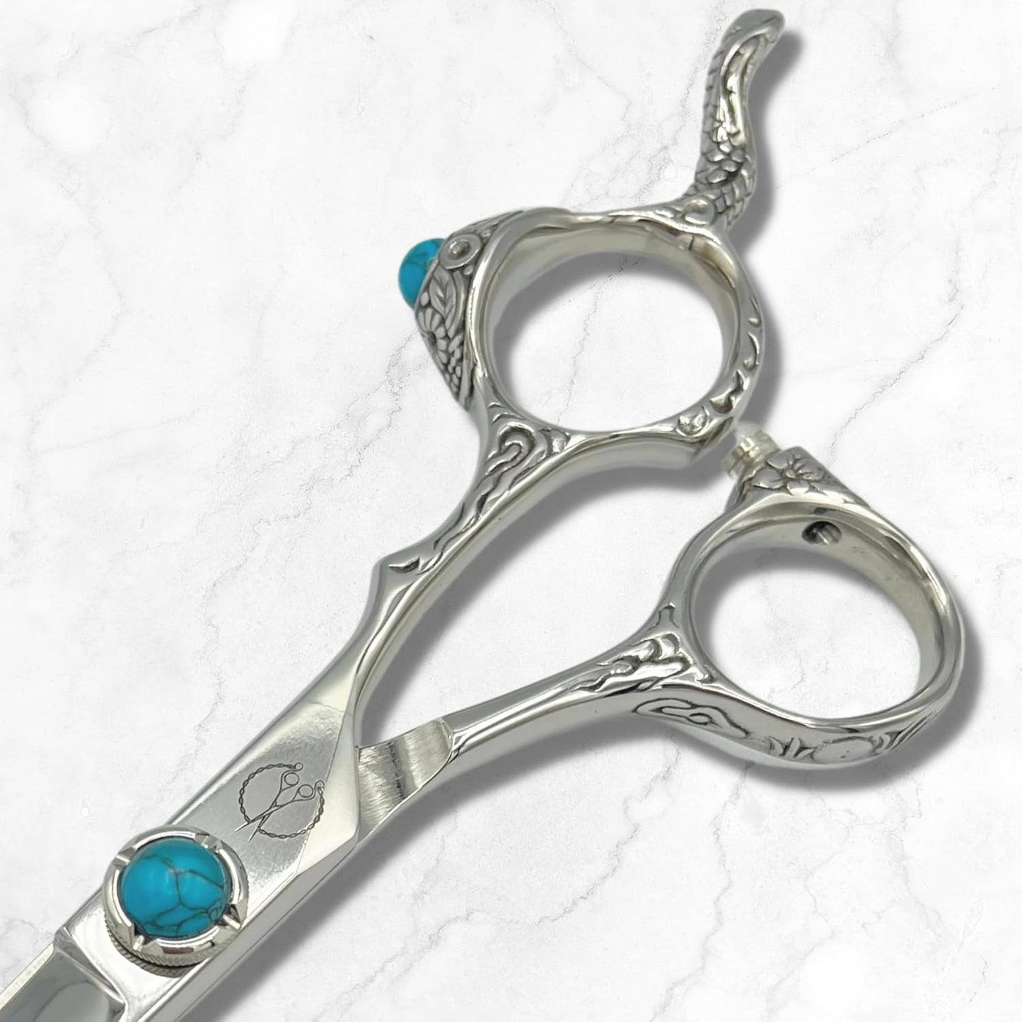 6.0 Inch Hair Shears Set (Cutting and Thinning Shears) - Professional Grade VG-10 Japanese Steel - Zen (Set)