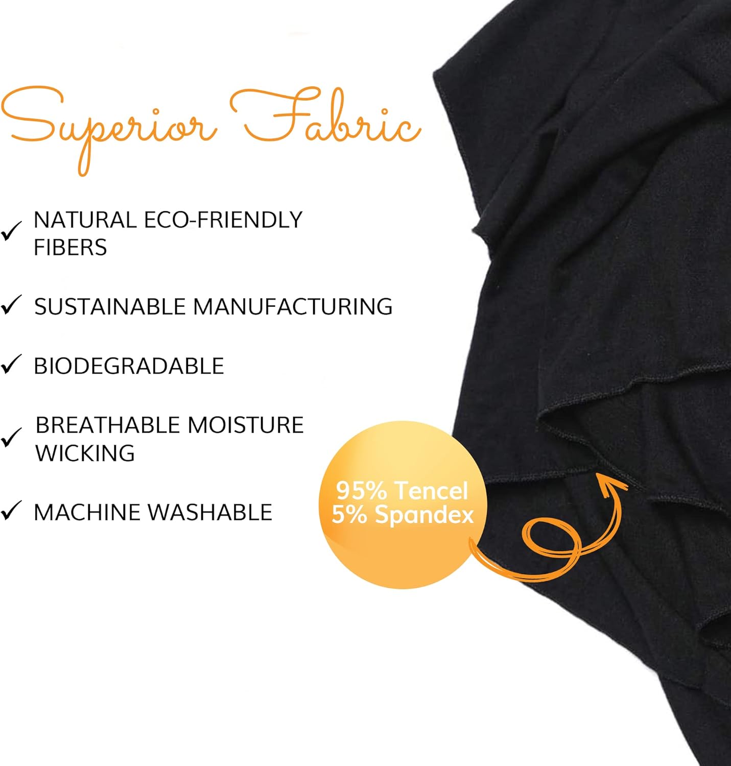 Happyluxe Escape Sleep Mask - Buttery Soft Airplane Eye Mask for Sleeping or Napping in Bed. Machine Washable. - Jet Black, Made in USA