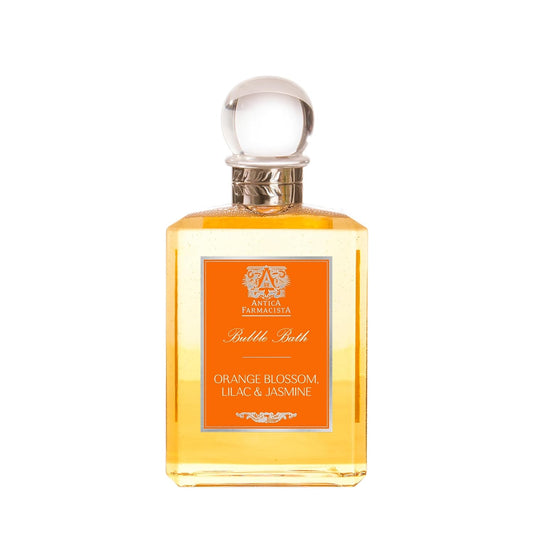 Antica Farmacista Orange Blossom Lilac & Jasmine Bubble Bath, 16 Fl Oz