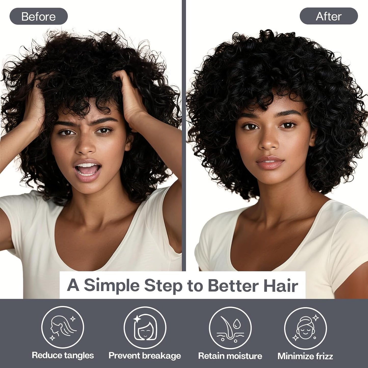 MR&HM Satin Pillowcase for Hair and Skin, Silk Satin Pillowcase 2 Pack, Standard Size Pillow Cases Set of 2, Silky Pillow Cover with Envelope Closure (20x26, Space Grey)