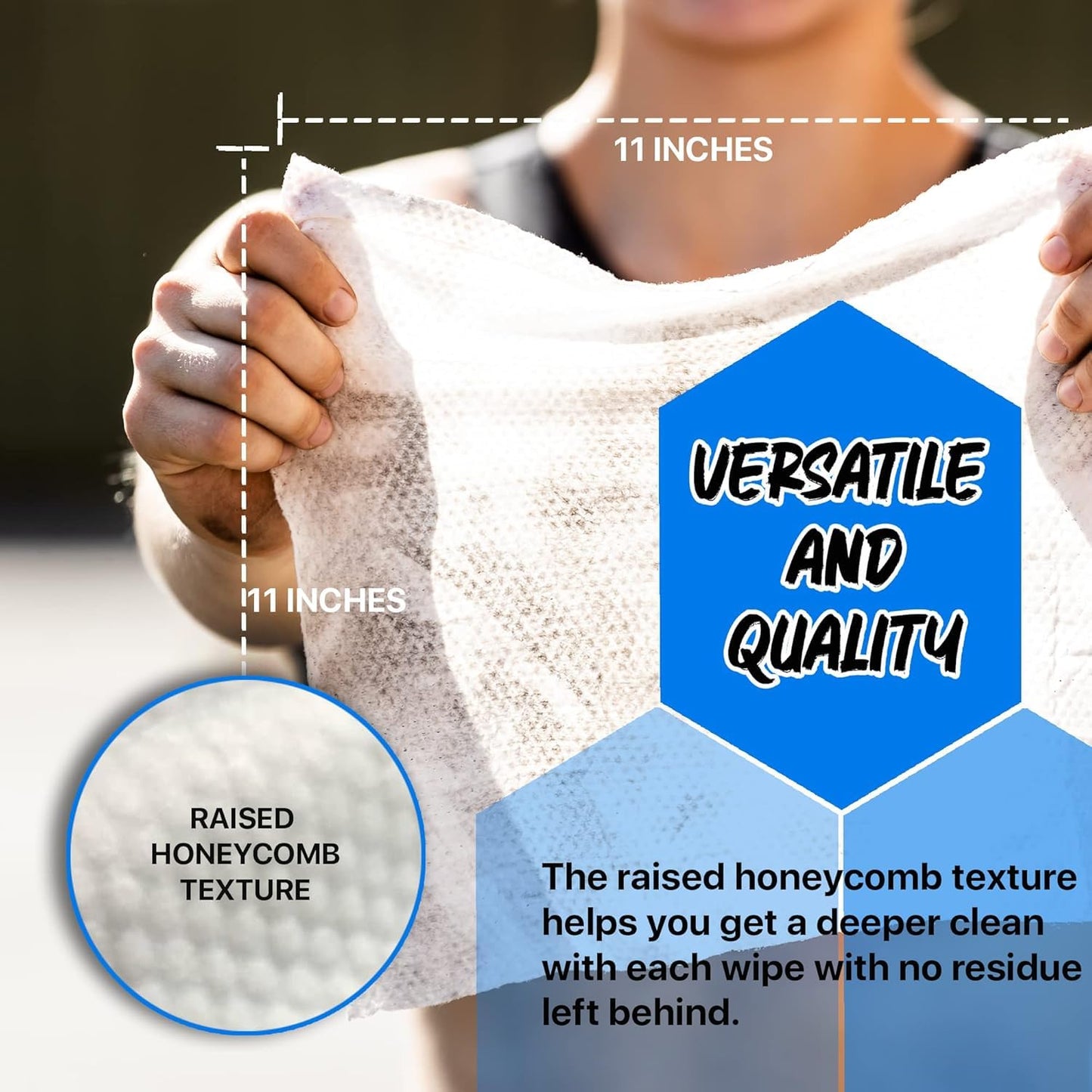 The Klean Freak Body Wipes - 12 count Individually Wrapped | Showerless Body Wipe for Women & Men | Sustainable Bodywipes for Gym, Travel, Camping | Coconut