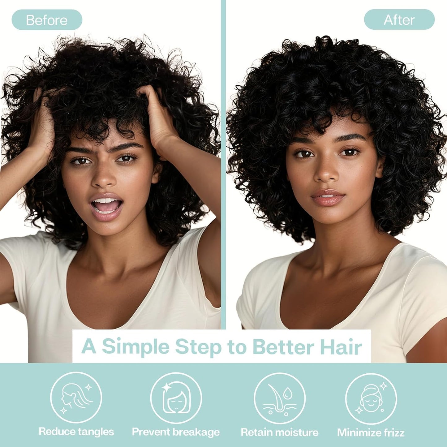 MR&HM Satin Pillowcase for Hair and Skin, Silk Satin Pillowcase 2 Pack, Standard Size Pillow Cases Set of 2, Silky Pillow Cover with Envelope Closure (20x26, Turquoise)