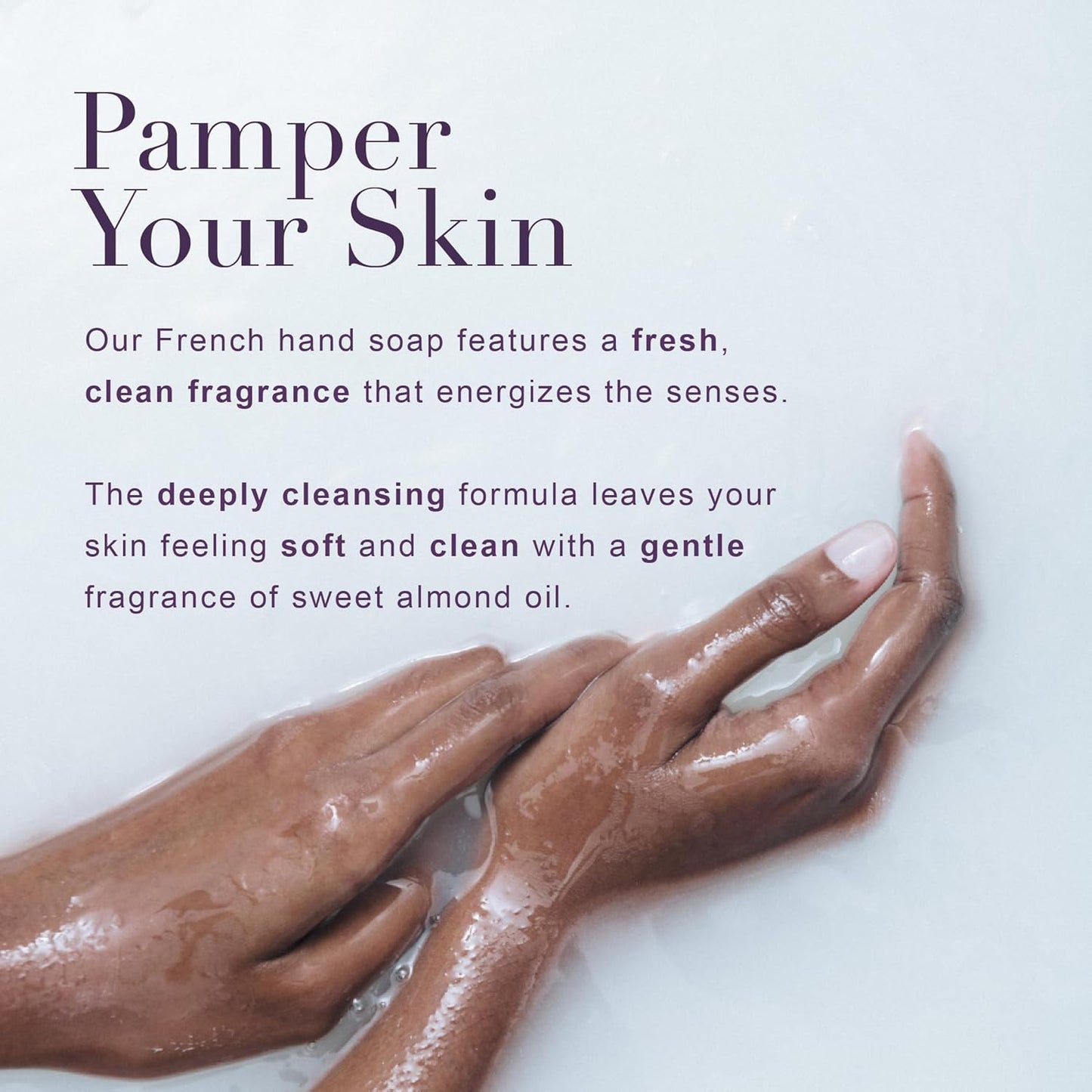 A LA MAISON French Hydrating Liquid Body Wash, Honeysuckle - Natural Body Wash Made with Essential Oils - Biodegradable, Plant-Based, Vegan, Cruelty-Free, Alcohol & Paraben Free (25.36 oz, 1 Pack)