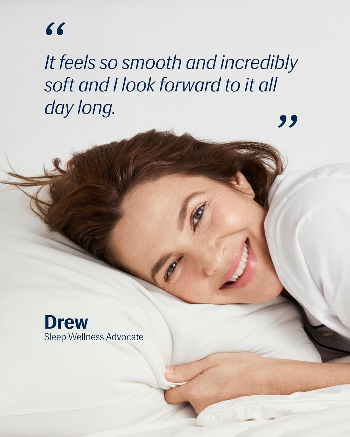 REST® Evercool®+ Cooling Pillowcases King - 2 Pillowcases for Sensitive Skin, Silver Infused Fabric for Hygienic Sleep, Silky Smooth for Curly Hair, High Elastic for Snug Fit (19x35 inches)