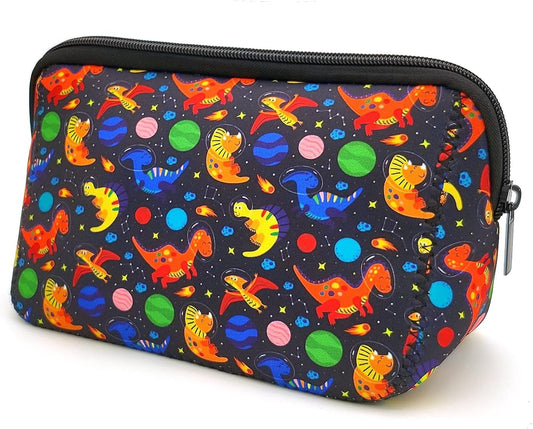 Cosmetic Bag Waterproof Neoprene Zipper Pouch Travel Portable Toiletry Makeup Bags Organizer Case for Women and Girls