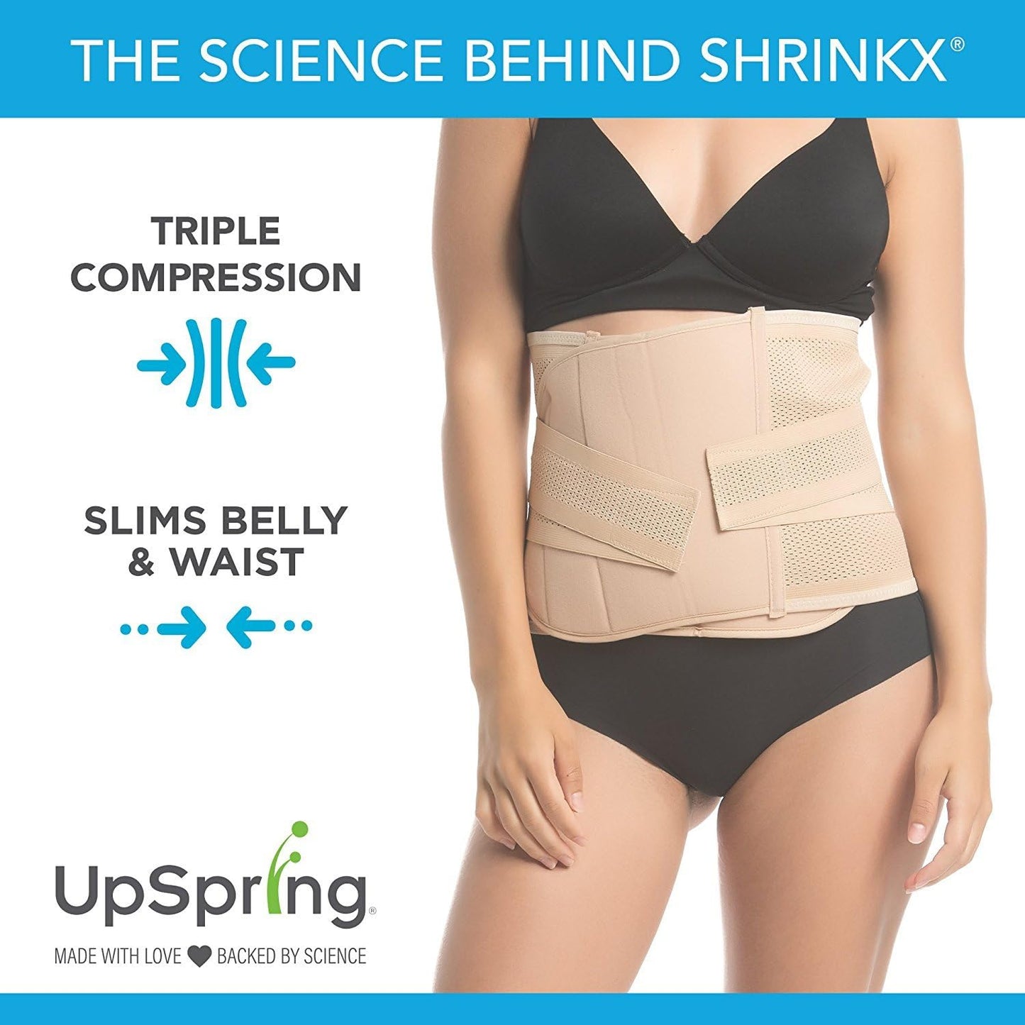 Upspring Shrinkx Belly Postpartum Belly Wrap | Post Pregnancy Belly Wrap
