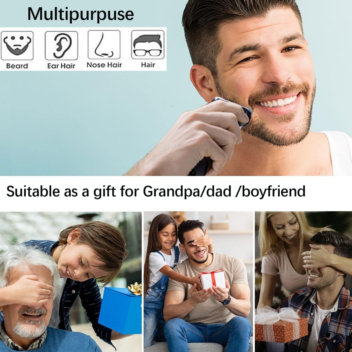 2 Pack 83M Replacement Head Compatible with Braun Series 8 Shaver, 83M Wet&Dry Replacement Head Foil and Cutter for Braun S8 Electric Shaver 8370cc, 8340s, 8320s