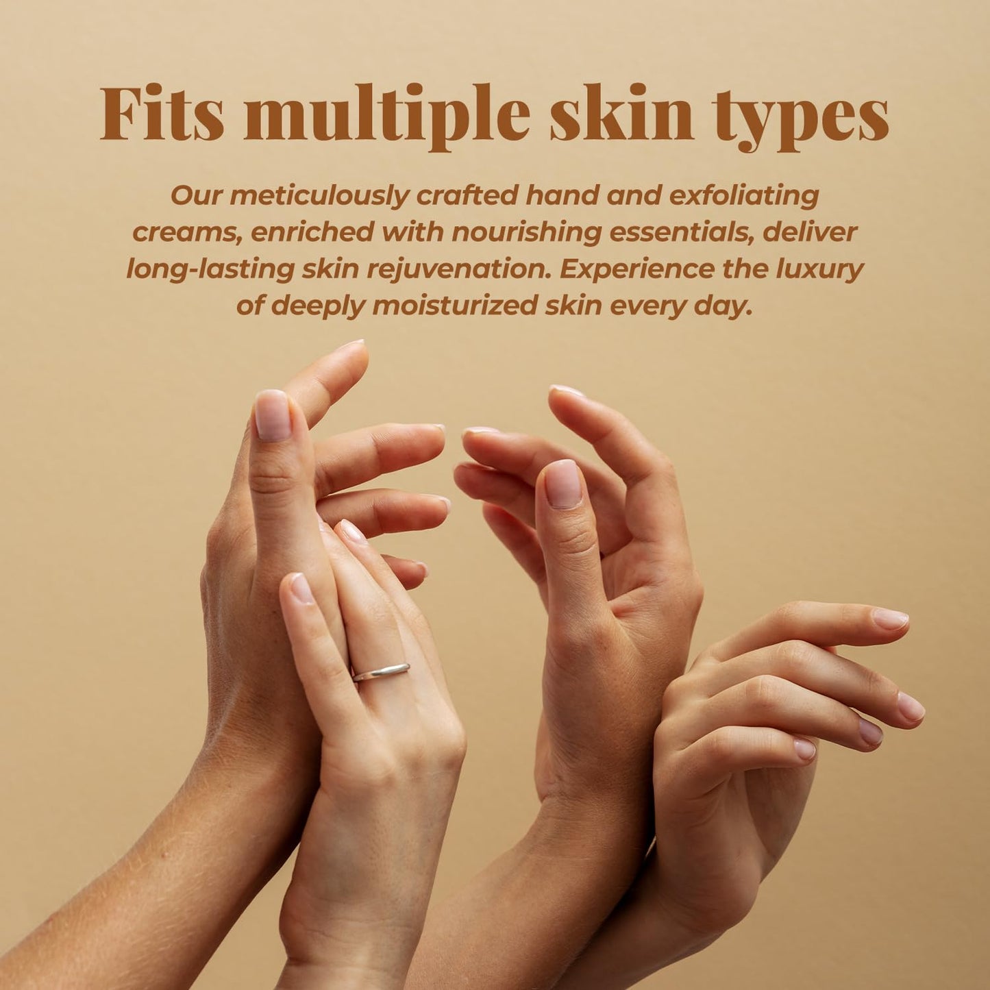 BODY & EARTH # LOVE Hand Cream Gift Set for Women, Hand Lotion Gift for Mothers Day, Travel Size Lotion, Repair & Moisture Dry Hands, 2 Hand Cream & Exfoliating Cream, Skin Care Birthday Gift for Her