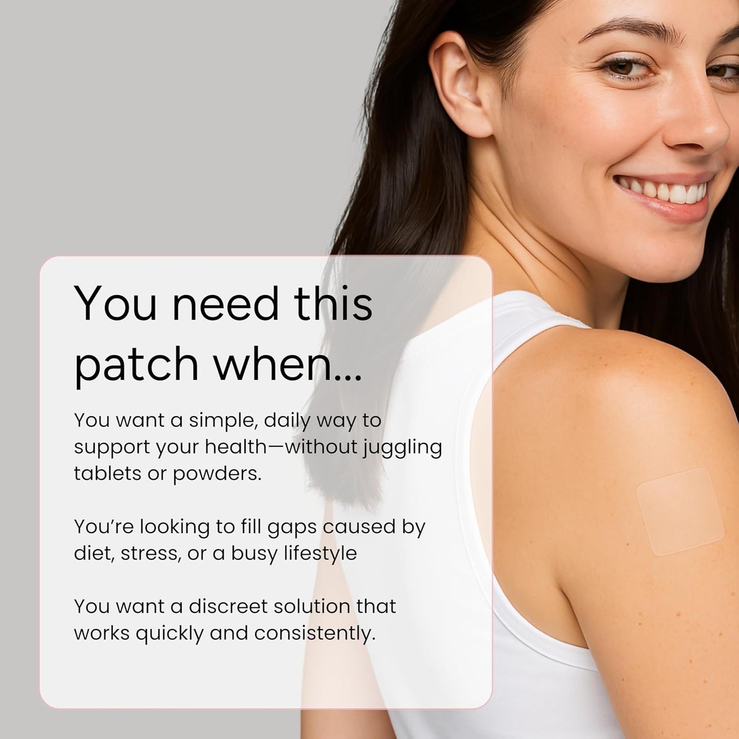 Multi V Patches - Topical Vitamin Plus Blend with D3, K2, Magnesium Chloride, Zinc, Liposomal C, Potassium, Iodide, Biotin Plus More | Nutrient Patch for Women & Men