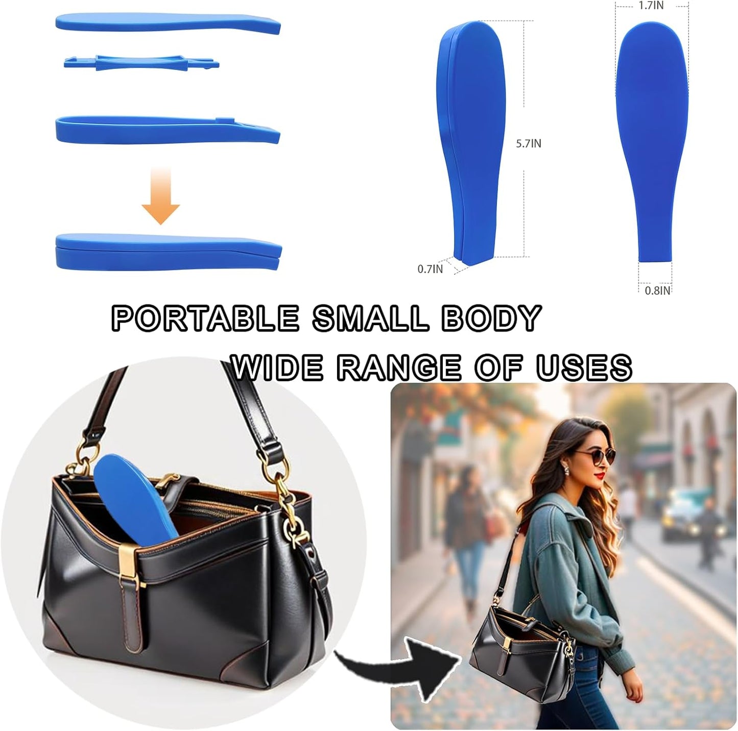 Back Scratcher for Women,Lotion applicator for Back,Handicap Accessories for Daily Living,applicator Pads,Gifts for Seniors,self Tanner Back applicator,Long Handled Sponge,Lotion Stick