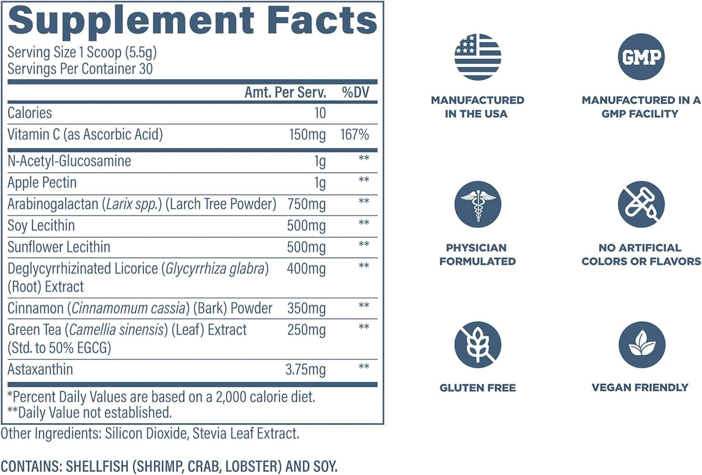 Revive MD Digestive Health Supplement, GI Plus (30 Servings) - Supports Gut Health for Women & Men - Promotes Regularity & Bowel Function - Gut Health Supplements Powder for Gut Lining - Gluten-Free