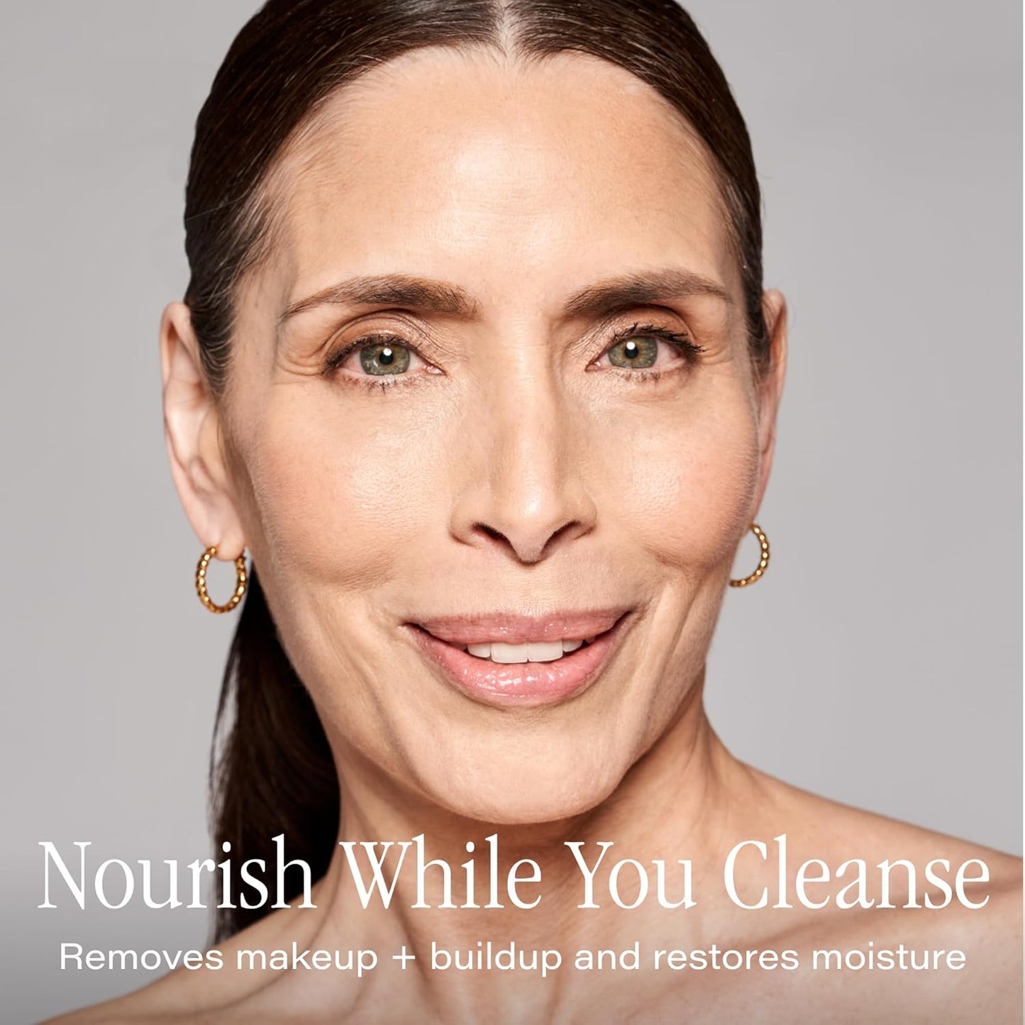 SKINN Daily Evening Face Wash, Multi-Action Cream, Olive & Enzyme Cleanser, 4oz - Facial Cream for Removing Makeup, Impurities & Dead Skin Cells