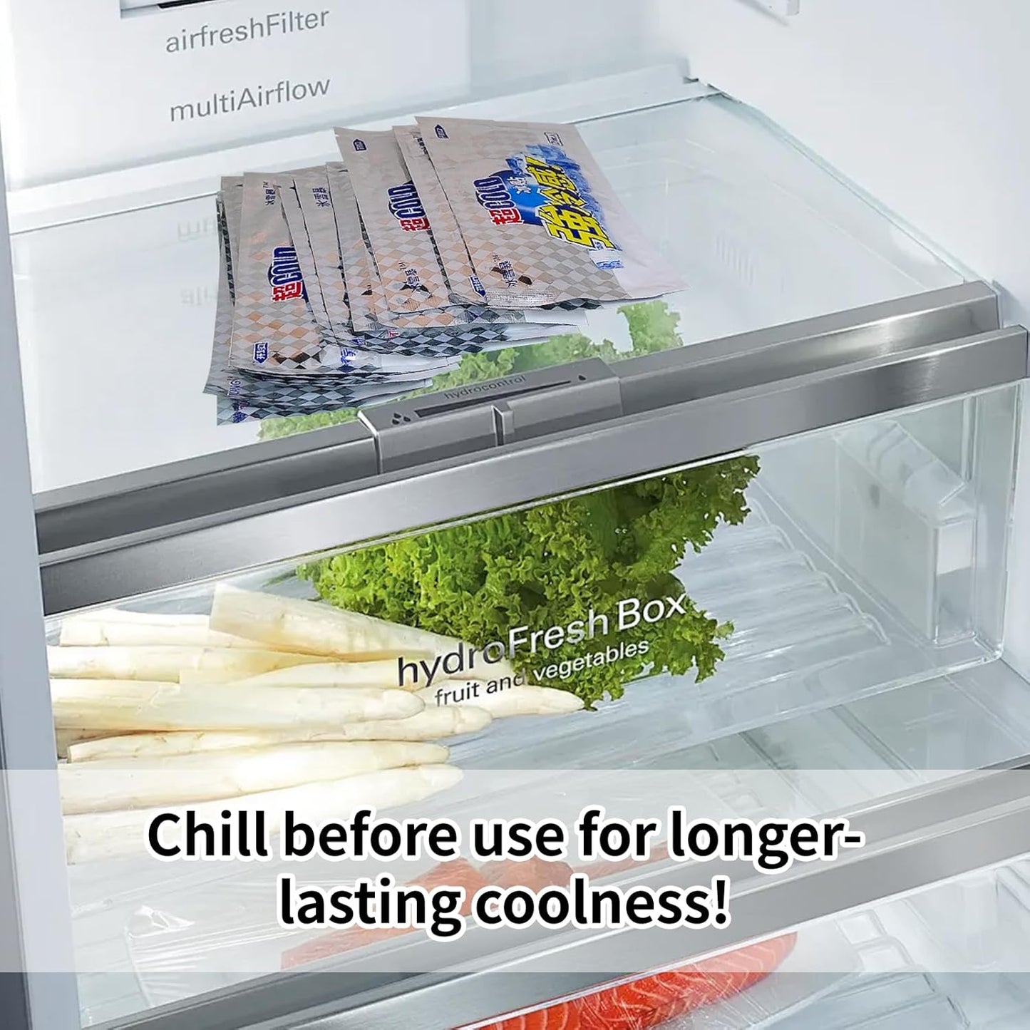 Instant Cooling Ice Packs for Outdoor Activities Summer Heat Relief - Large Disposable Cooling Patches for Neck Body, Camping Hiking Sports, Instant Temperature Drop 100 Pack