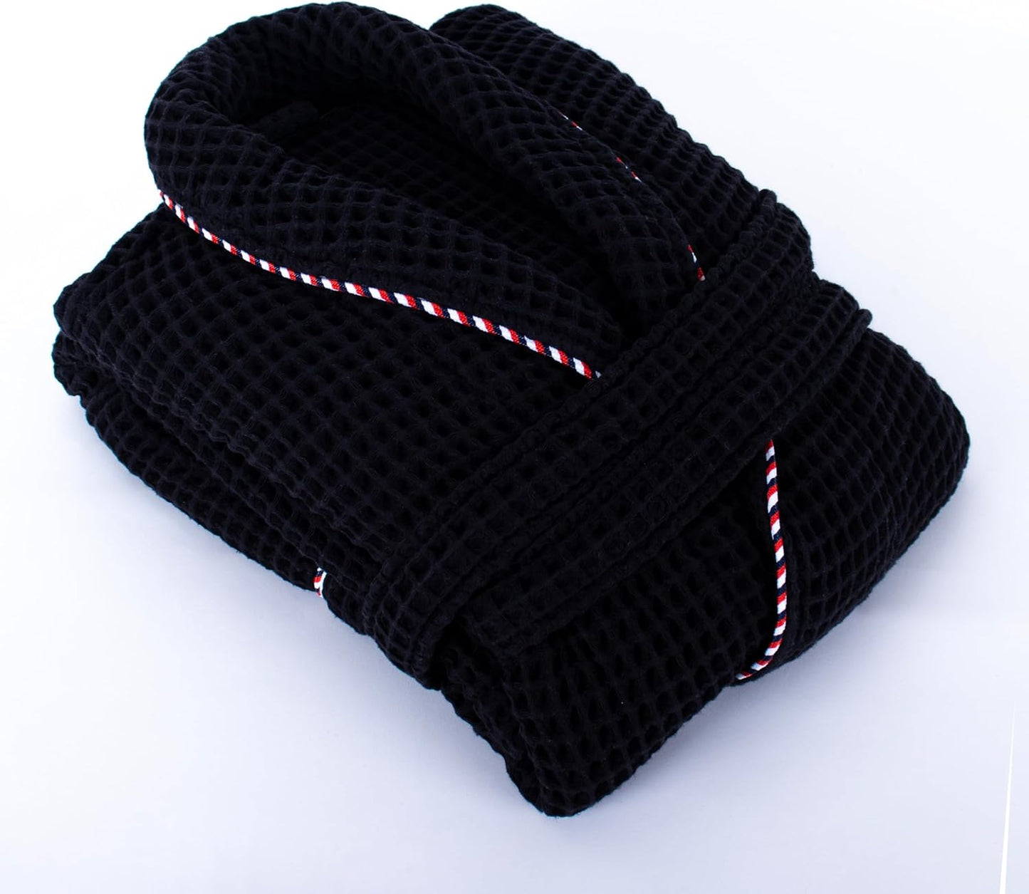 PÜSKÜL - Elegant Waffle Robe Unisex, Luxury Organic 100% Turkish Cotton Waffle Bathrobes for Women's & Men's