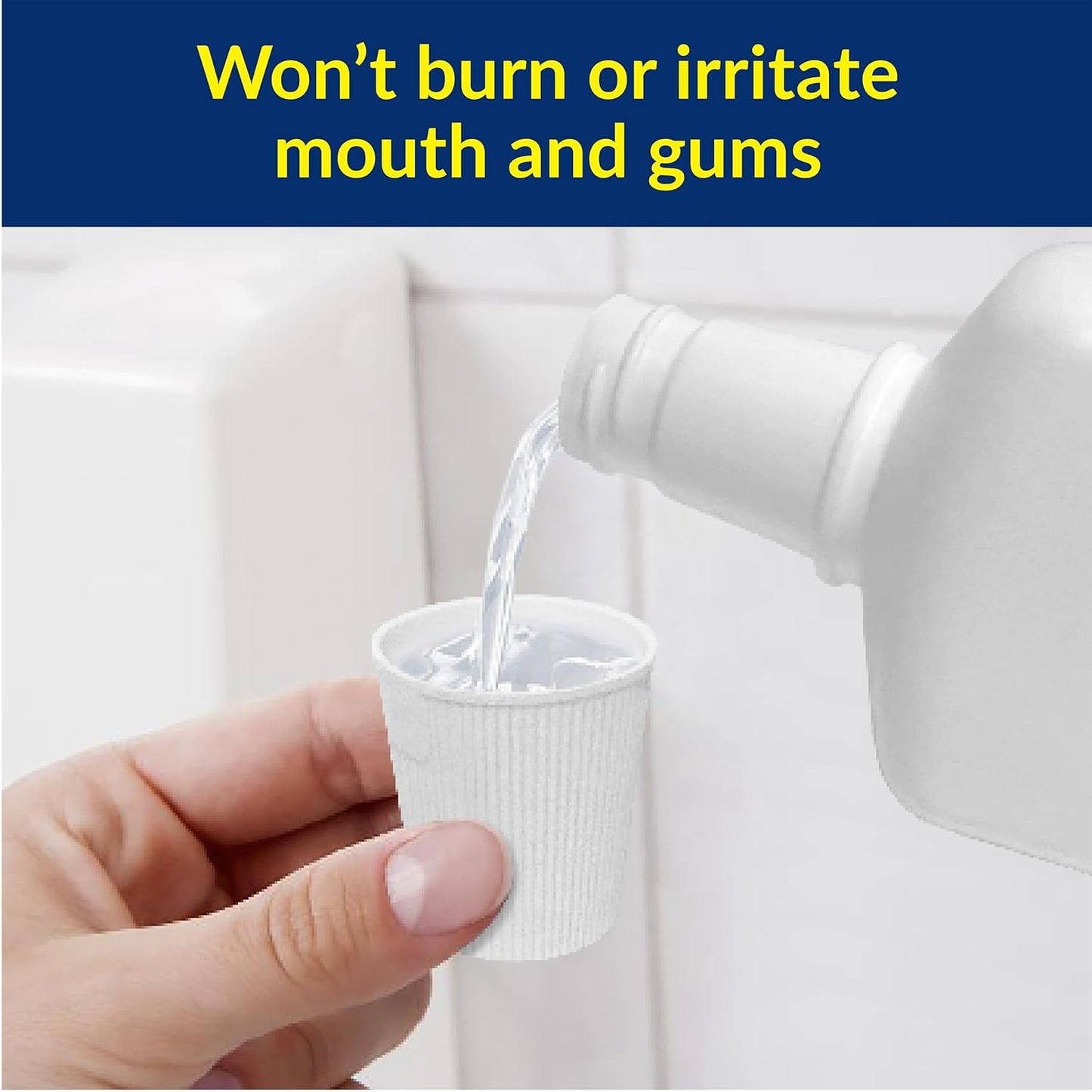 CloSYS Ultra Sensitive Mouthwash, Unflavored Alcohol Free, Dye Free, pH Balanced, Helps Soothe Entire Mouth – 32 Oz