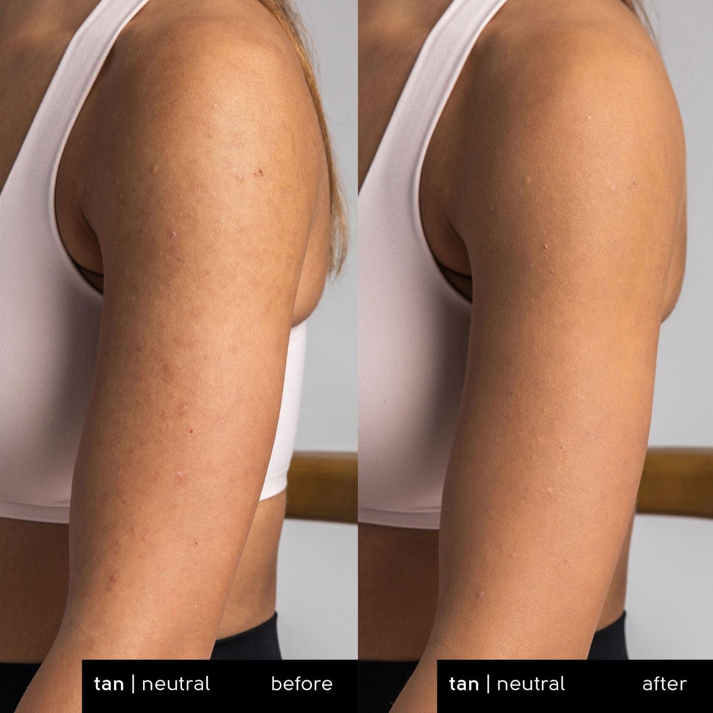 Tinge Tint Body Makeup, Lasts Up to 48 Hours, Medium Coverage Cream With Amino Acids, Hyaluronic Acid & Lysine, Semi Matte Finish, Water & Transfer Resistant, 3.38 Fl Oz - Tan Neutral