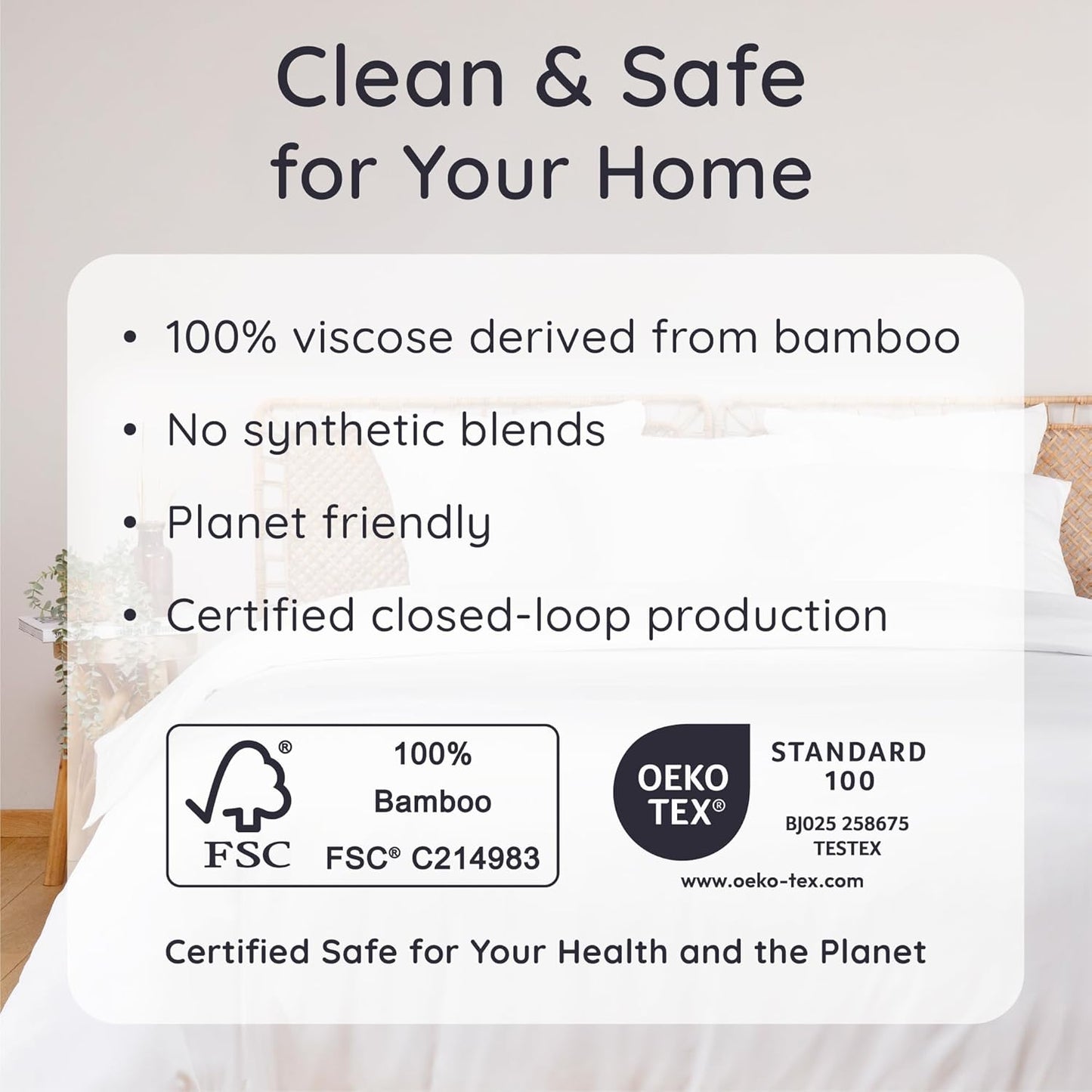 Bambaw 100% Viscose Derived from Bamboo King Pillowcases – Set of 2 Cooling Pillow Cases with Envelope Closure, White King Pillow Cases Set of 2, Breathable Acne Pillow Case(White)