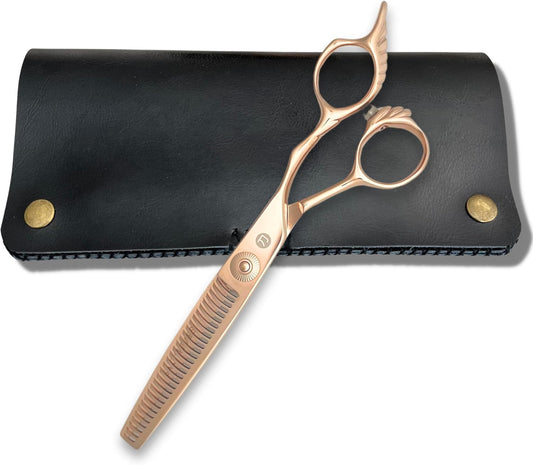 Gold Hair Thinning Shears for Professional Hairdresser (Gold Thinning Scissors)