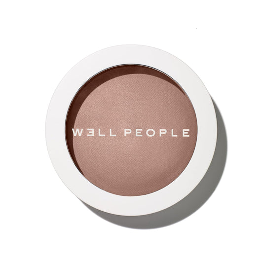 Well People Superpowder Bronzing Powder, Hydrating Baked Bronzing Powder For A Natural Glow, Semi-matte Finish, Vegan & Cruelty-free, Golden Hour