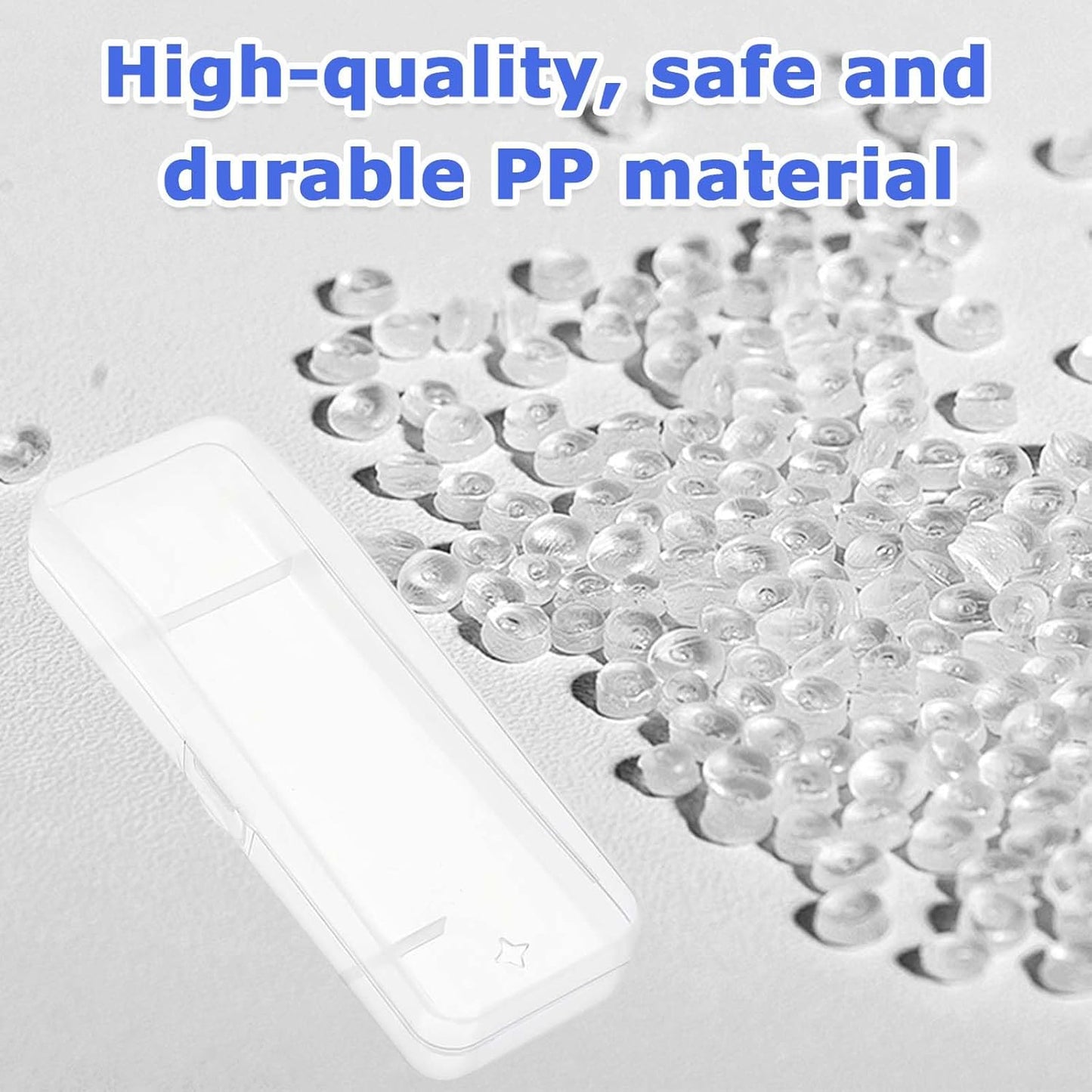 4 Pack Travel Manual Razor Case - Clear Plastic Shaver Storage Box Holder Razor Protector for Men's Manual Razors & Blade Refills, Portable Universal Protector Organizer (Transparent)