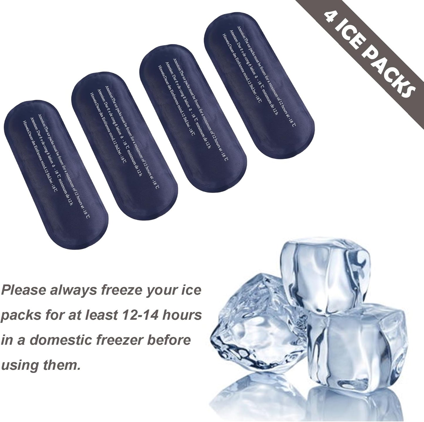 Apollo Walker Insulin Cooler Travel Case Diabetic Medication Cooler with Ice Packs and Insulation Liner TSA Approved