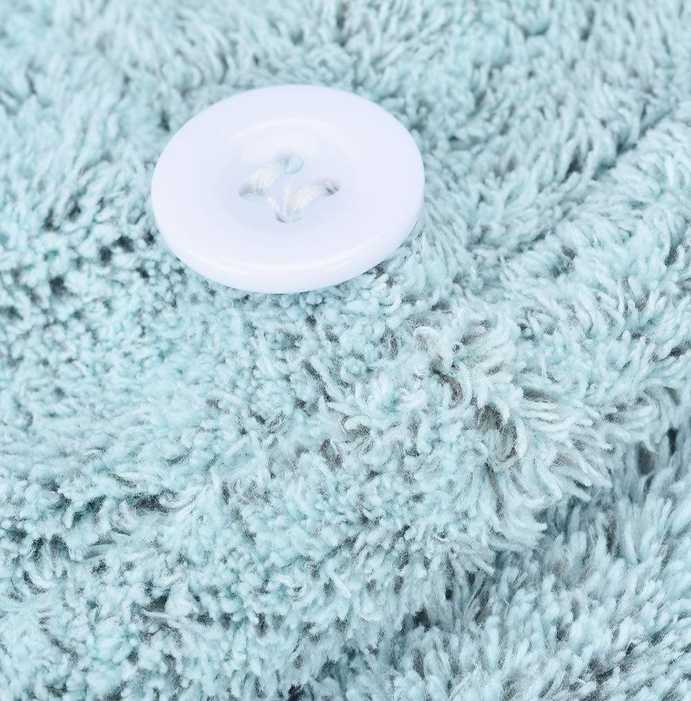 HOPESHINE Hair Towel Twist Microfiber Women's Soft Shower Towels for Curly Hair Turban Wrap Drying Cap Great Gift for Girls 3-Pack