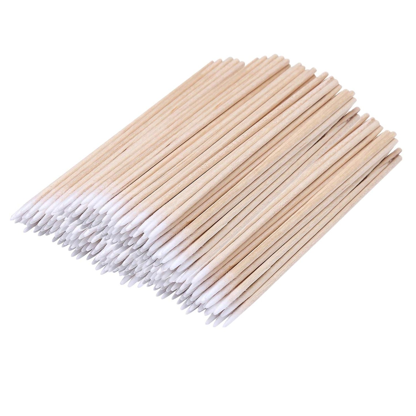 500 Count 4 Inch Pointed Cotton Swabs Precision Microblading Cotton Tipped Applicators Micro Swabs Tattoo Permanent Supplies