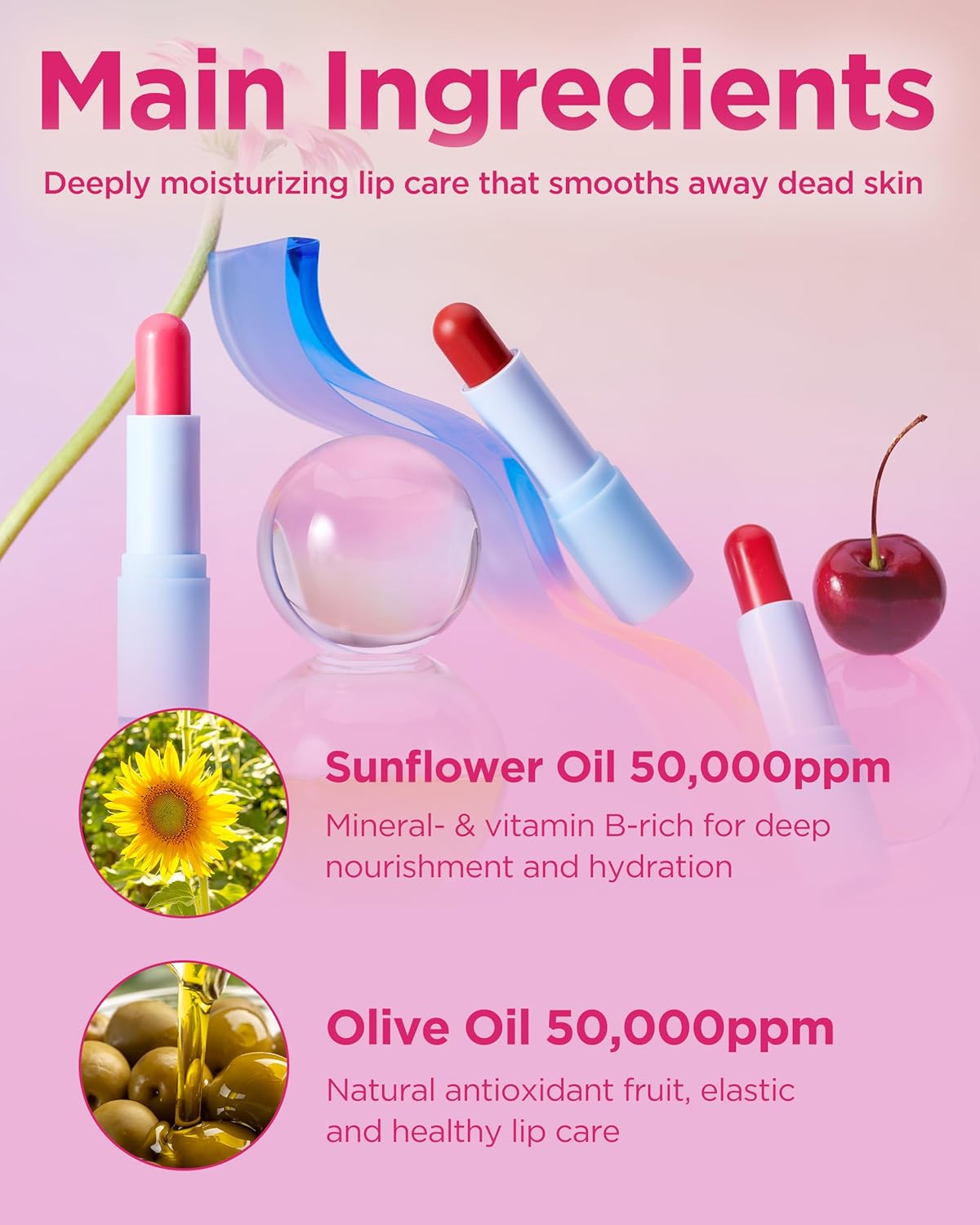 TOCOBO Glass Tinted Lip Balm 012 Better Pink – Vegan Korean Lip Care for Deep Hydration - Tinted Glass Glow Moisturizing with Lovely Soft Pink Color - Non-Sticky Radiant Finish, 0.12 oz.