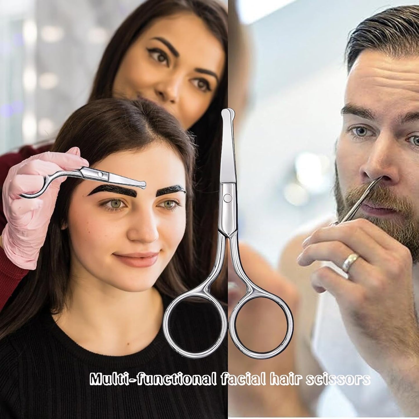 Professional Barber Scissors Hair Cutting Shears Kit, Thinning Shears for Hair Cutting, Haircut Scissors Wig Trimming Texturize Shears Kit for Women Men