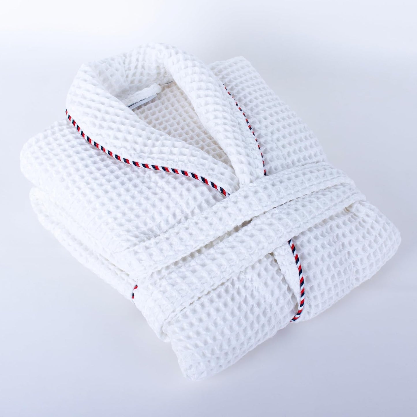 PÜSKÜL - Elegant Waffle Robe Unisex, Luxury Organic 100% Turkish Cotton Waffle Bathrobes for Women's & Men's