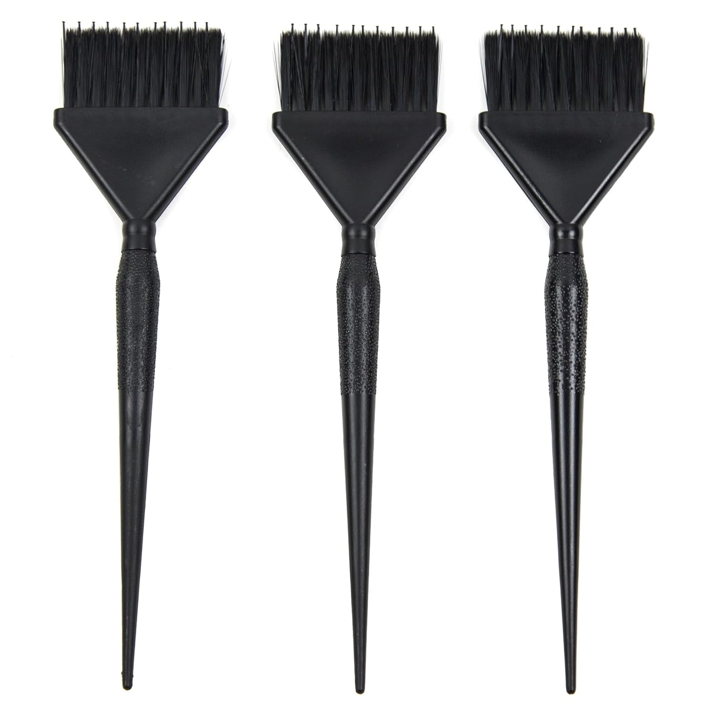 Classic Hair Color Brushes with Built-In Comb - 3 Tint Applicators for Salon Hair Coloring
