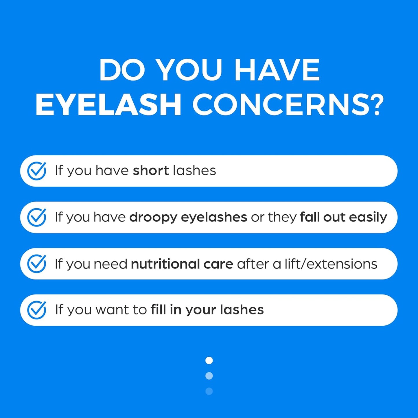 Lashrum Eyelash Enhancing Serum | Lash Growth Serum with Caffeine, Peptide & Biotin | for Longer, Fuller Lashes | Dual Brush for Precise & Full Application | Non-Irritating, Daily Use