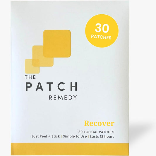Recover Patch | Glutathione, Milk Thistle, NAC, Ginger, Ginseng & Prickly Pear | 30 Patches
