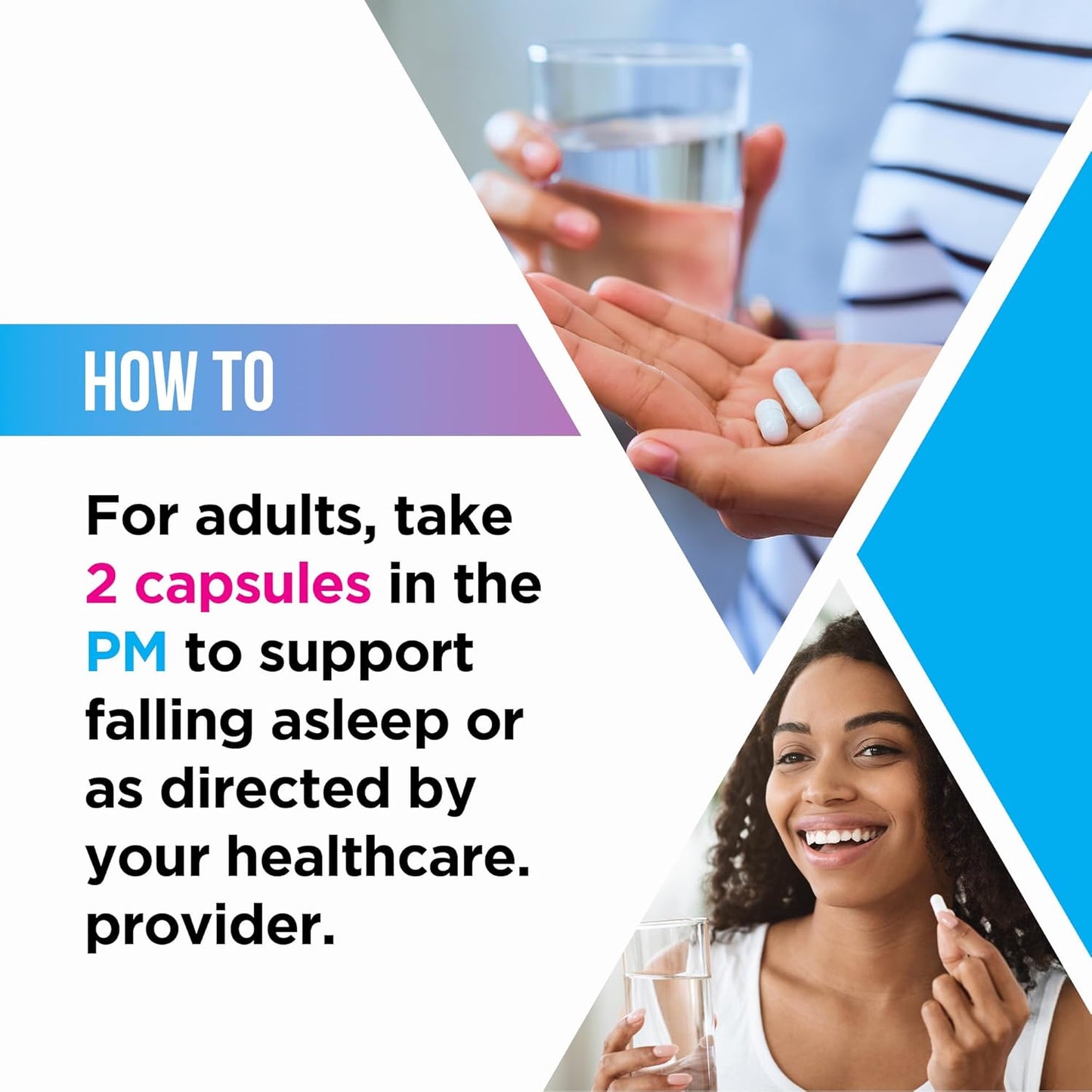 Livingood Daily Sleep Support Supplement, 10-in-1 Natural Sleep Aid with 5 MG Melatonin, Valerian Root, Chamomile, Tryptophan & GABA for Men & Women, Non Habit Forming, Gluten Free, Vegan, 60 Capsules