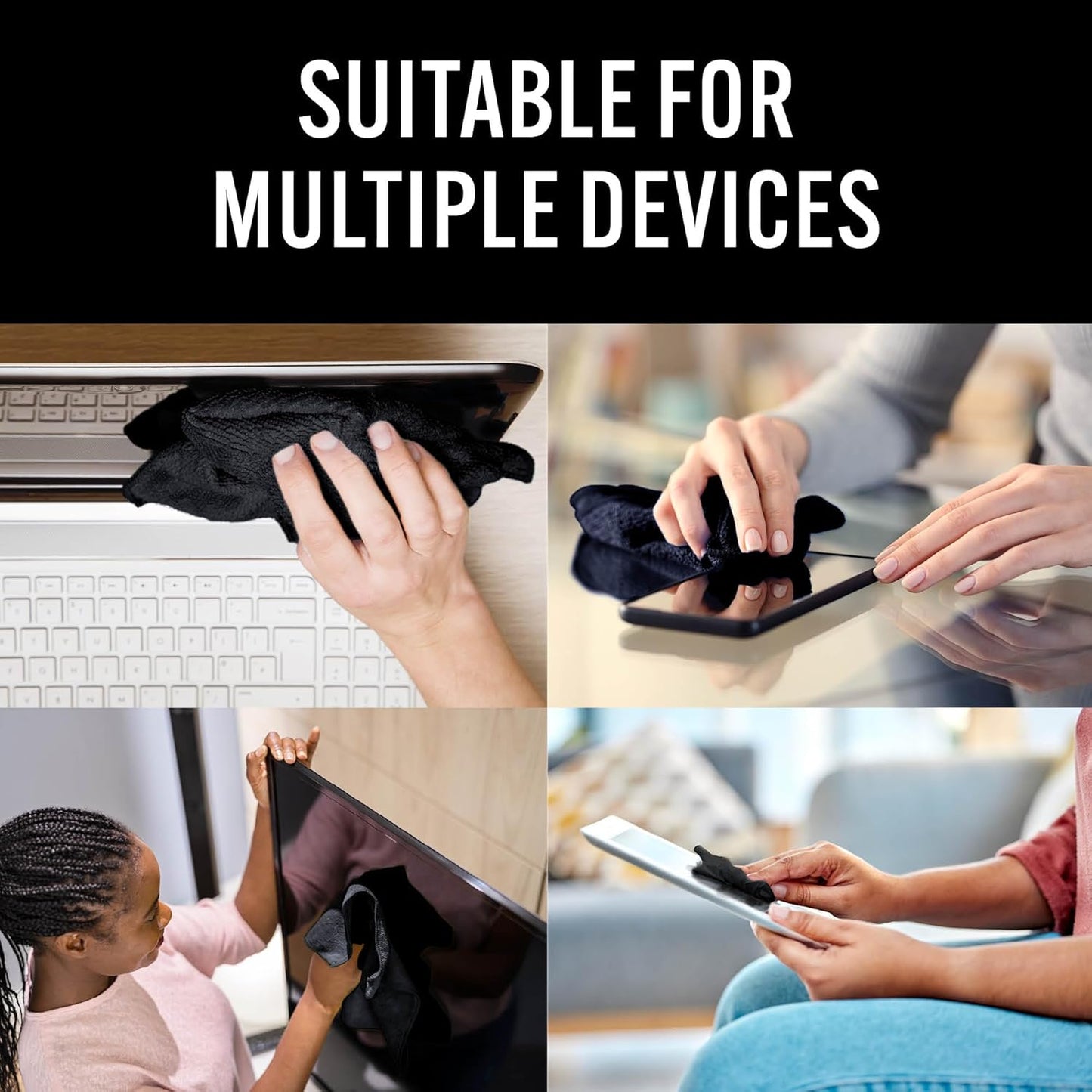 Ardent Delete Screen Cleaner 16oz Spray Bottle | Premium Streak-Free, Alcohol & Ammonia-Free Solution for All Devices | Gentle, Odorless & Easy to Use | Improves Visibility & Longevity of Screens