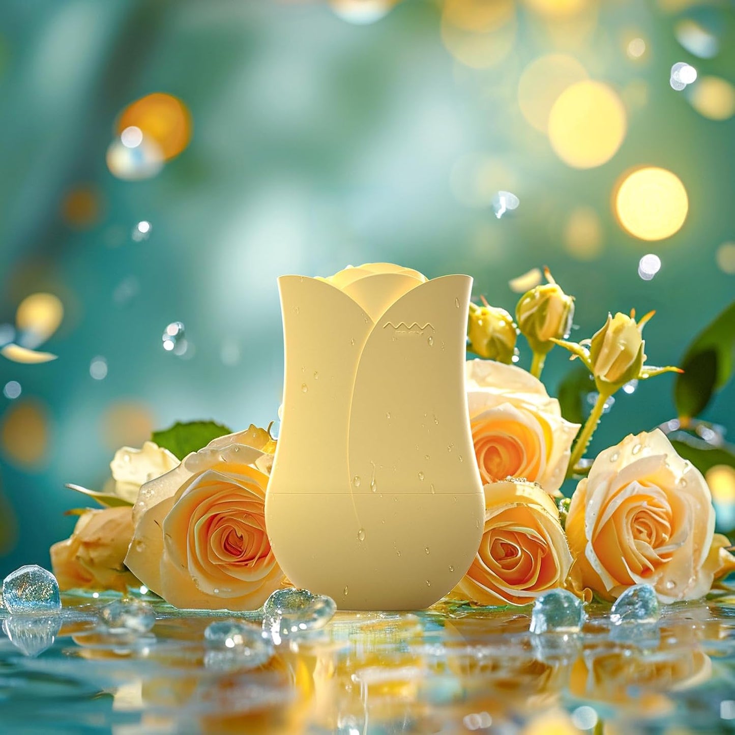 Silicone Ice Mold Facial Rollers, Care Tools Massager for Face, Eyes, Neck, Relieve Fine Lines and Wrinkles, Beauty Ice Roller Skin Care Tools Gifts for women Gift