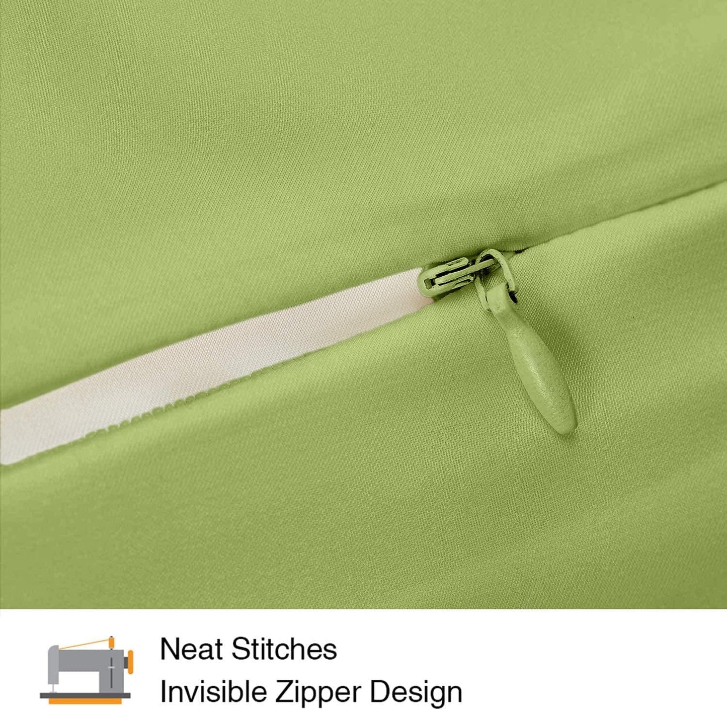 INSSL Silk Pillowcase for Women, Mulberry Silk Pillowcase for Hair and Skin and Stay Comfortable and Breathable During Sleep(Tea Green,King)