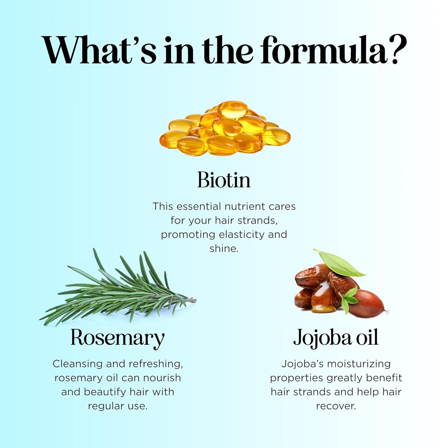 Biotin Conditioner for Thinning Hair - Volumizing Conditioner for Fine Thin & Weak Hair - Sulfate Paraben & Silicone Free with Nourishing Plant Proteins Argan Oil Green Tea & B Vitamins (32 Fl Oz)