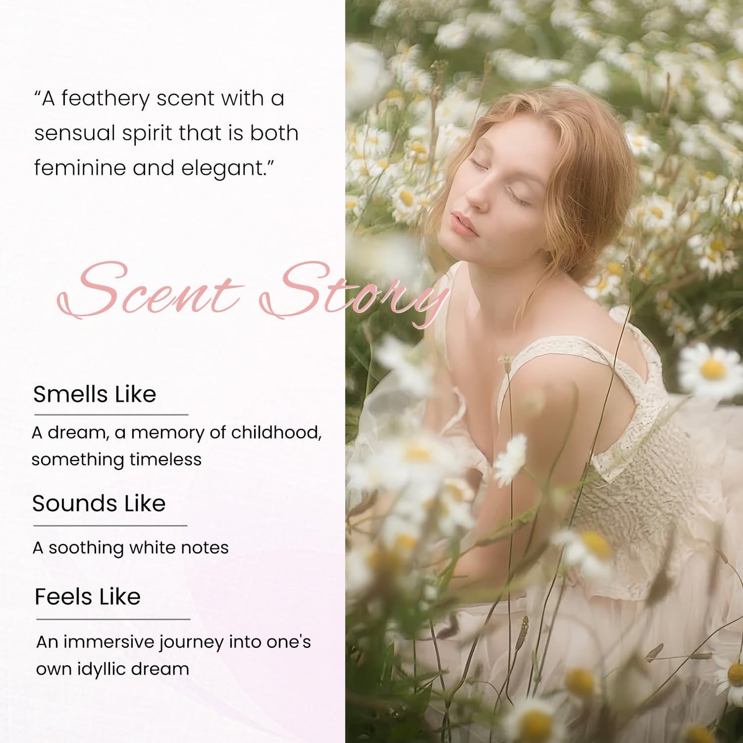 Hair Perfume for Women Long Lasting Pheromone, Hair Body Mist Spray Fragrance Remove Essential Oil Odors, Honey Infused Coconut Chamomile for Hydrating Shine, Alcohol Free, 50 ml