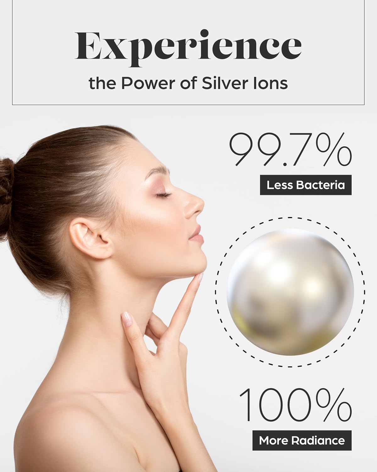 Lavish Comforts® Cooling Pillow Cases for Hot Sleepers – Cool, Ultra-Soft King Pillow Cases for Frizz, Anti Acne Pillow Case, Antimicrobial, Alternative Silk Pillow Cases– King Gray Set of 2