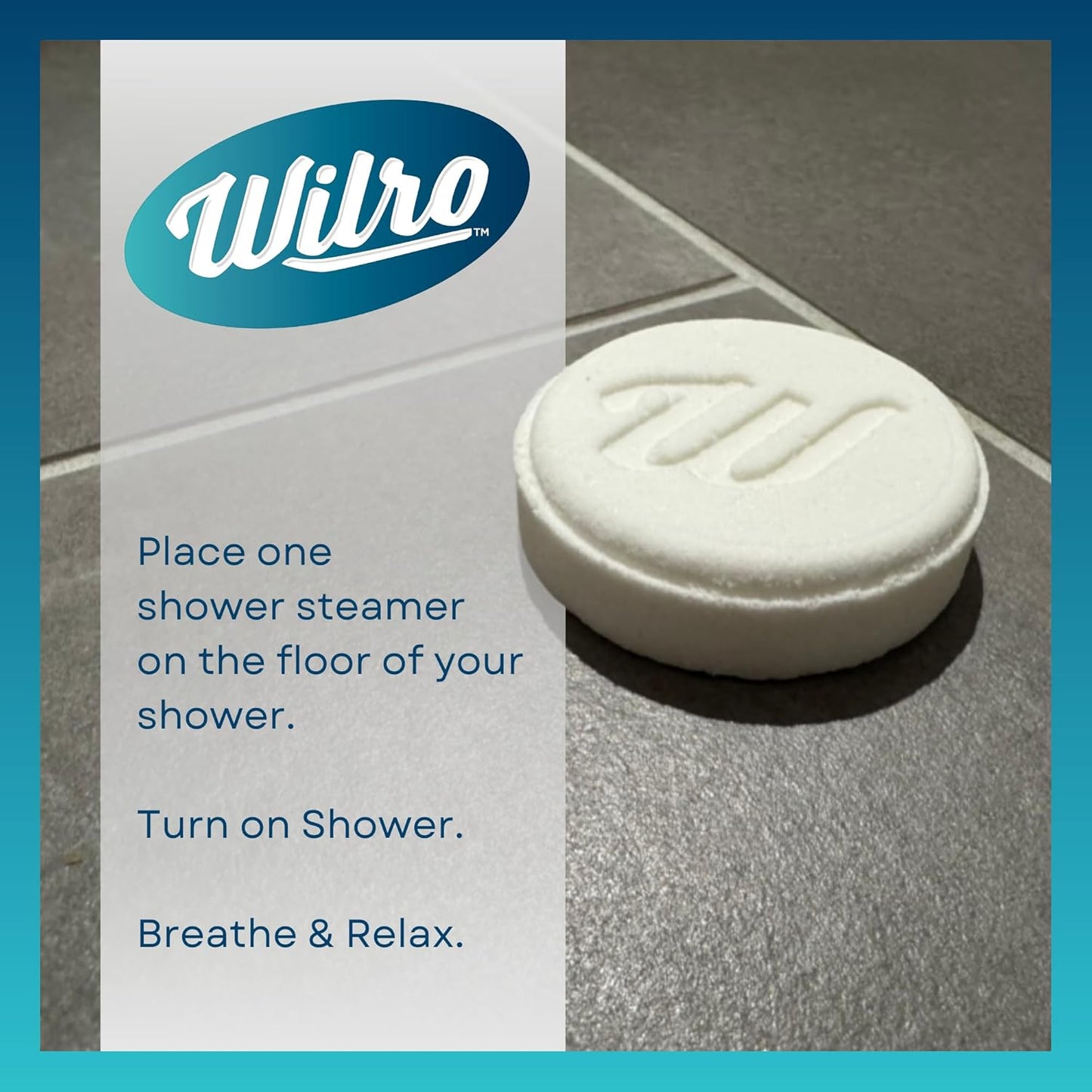 Wilro Soothing, Aromatic Shower Steamers, 3 Pack, Sampler Pack - 2 of Each Scent (6 Steamers)