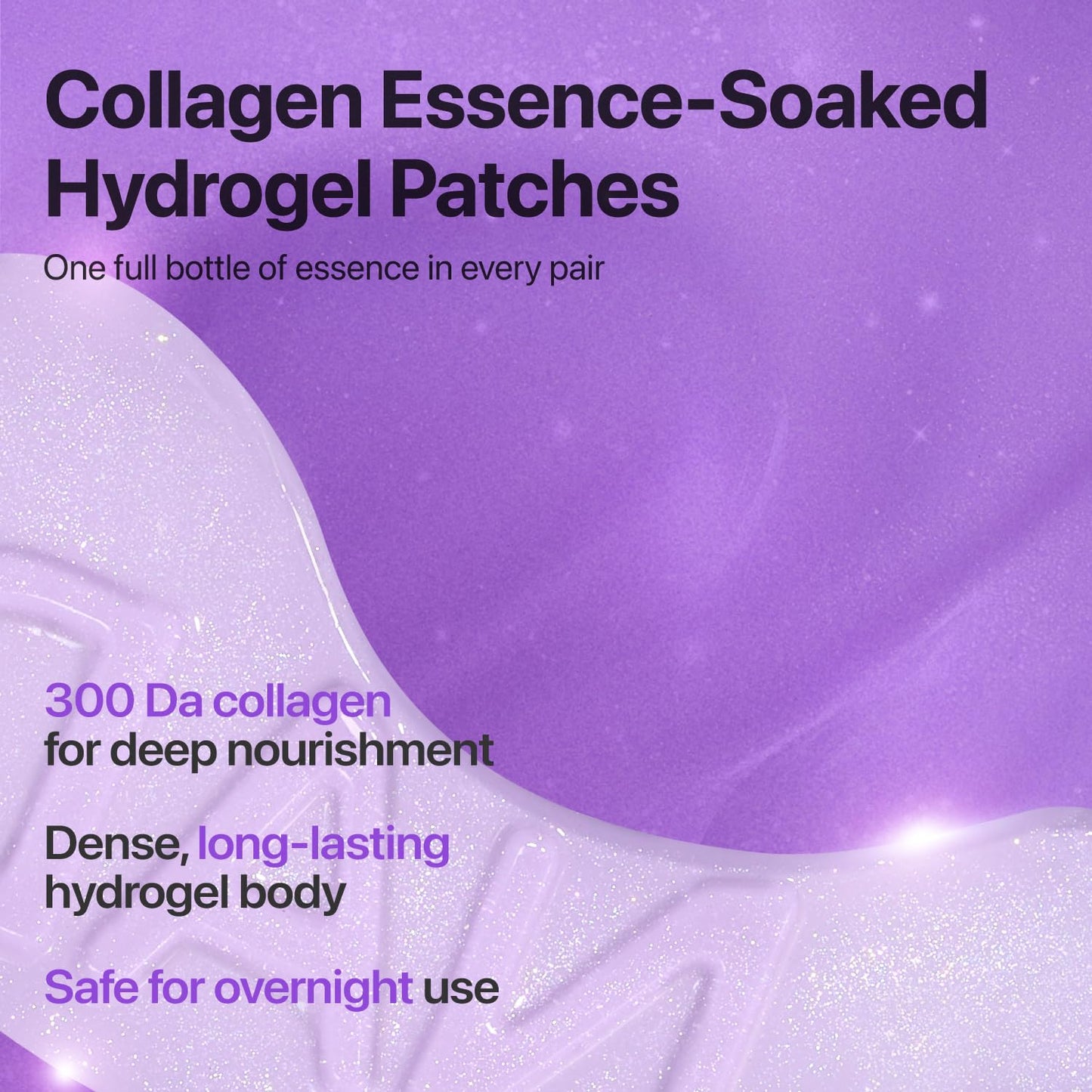 numbuzin No.9 Eye Patches | NAD+ Collagen Under Eye Patches | Dark Circles, Cooling, Depuff Eyes, Wrinkles with Peptides, Caffeine, Niacinamide | Plumping and Firming | 5 Pairs, 10 Patches